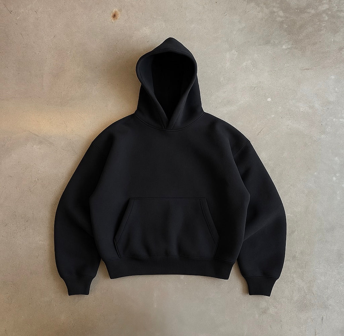 Black hoodie